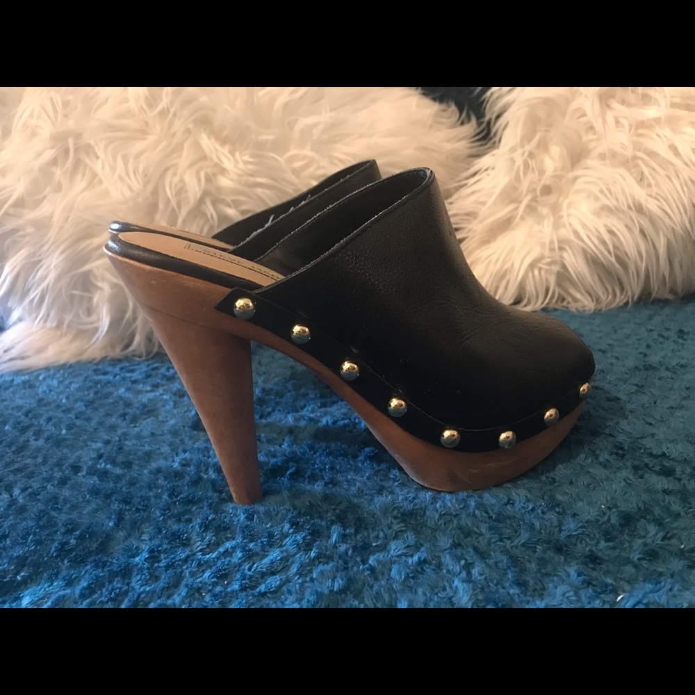 Steve Madden Heeled clogs peep toe